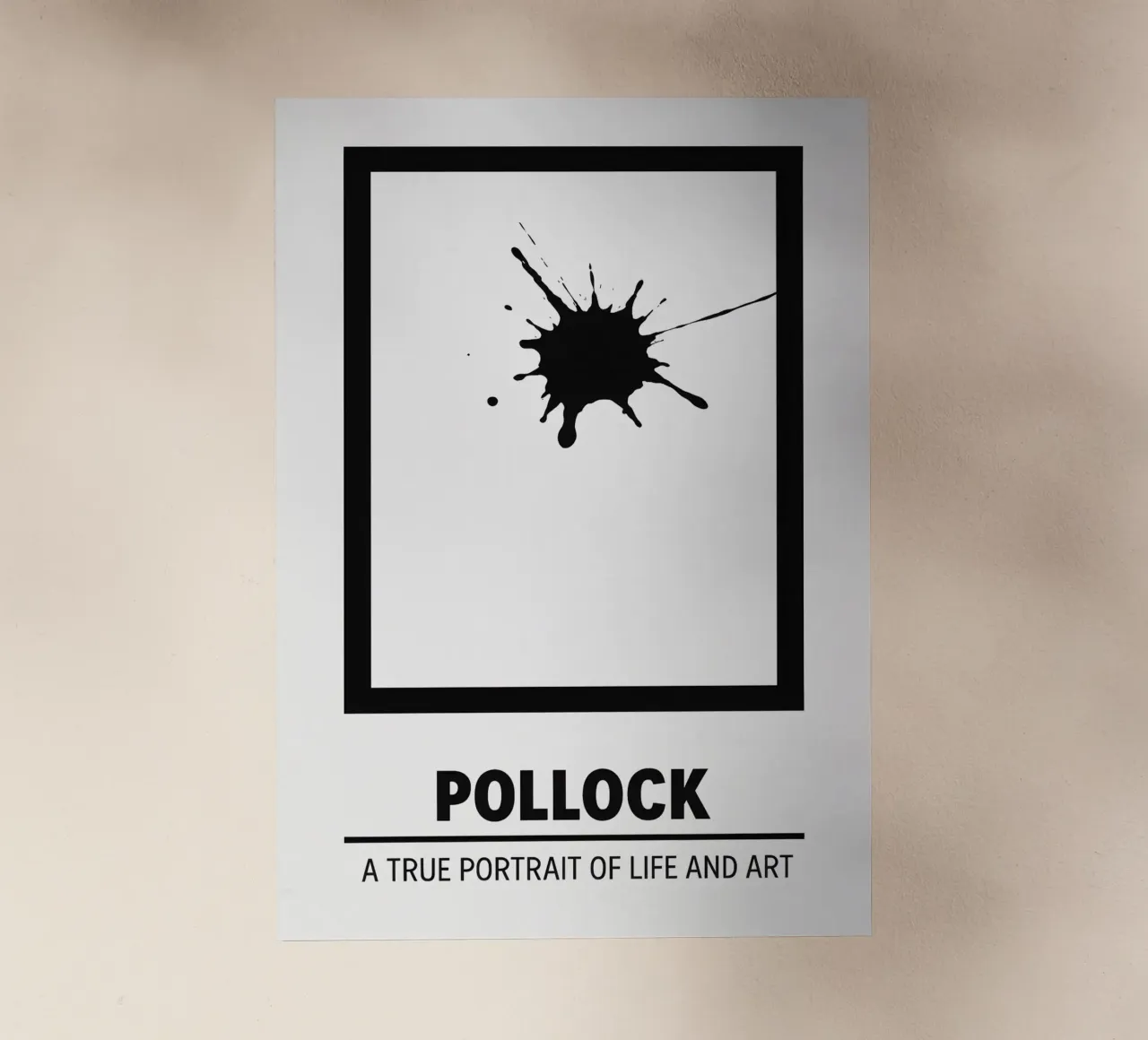 Pollock Print pellicola backlit da MoviesArt