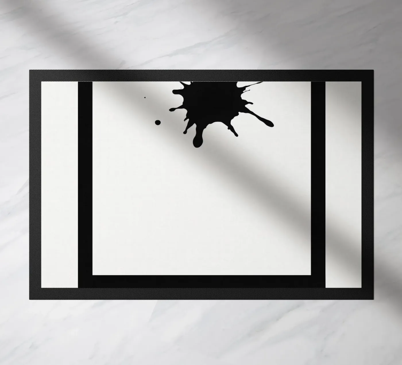 Pollock Print doormat by MoviesArt