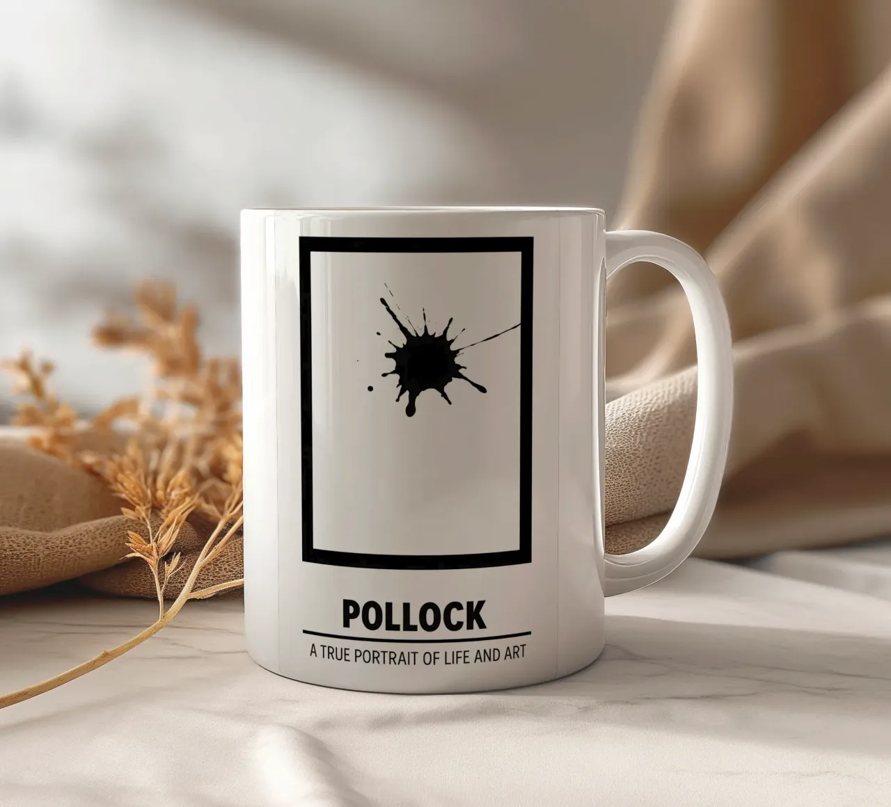 Pollock Print tazza in ceramica da MoviesArt