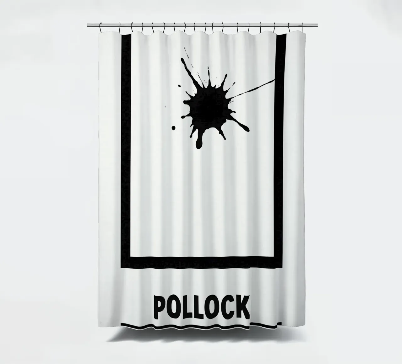 Pollock Print tenda da doccia da MoviesArt