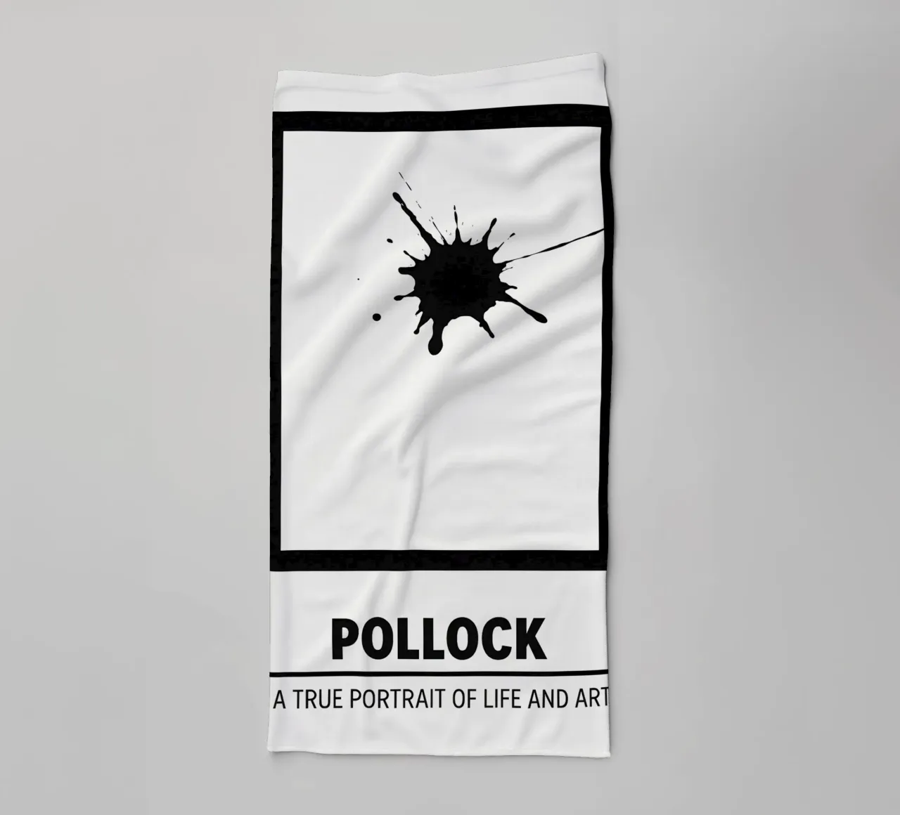 Pollock Print asciugamano da bagno da MoviesArt