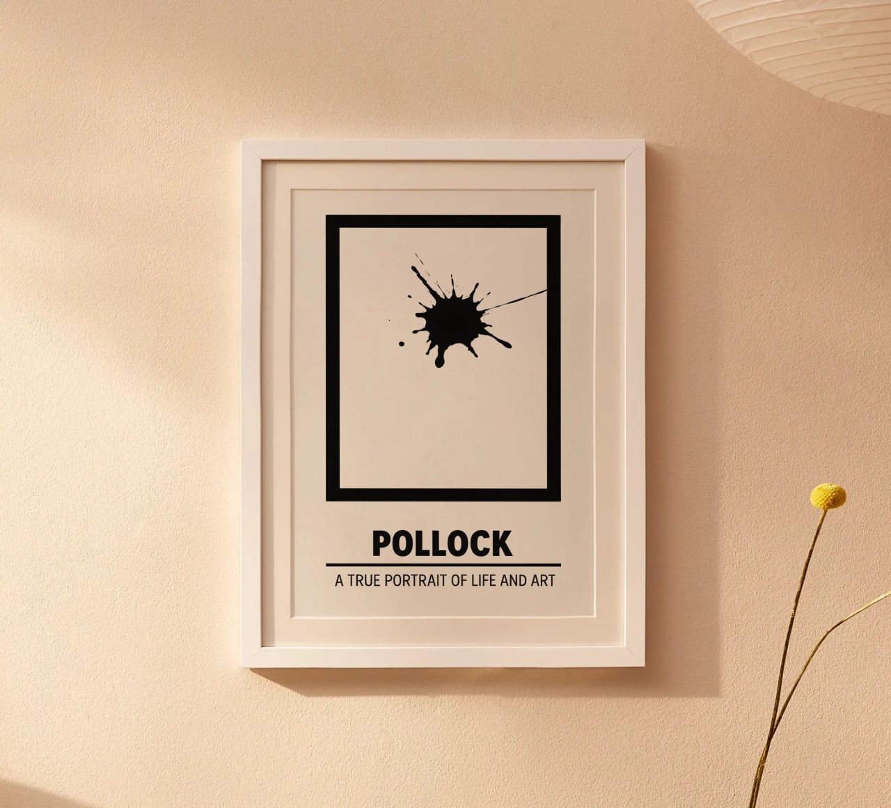 Pollock Print Poster von MoviesArt