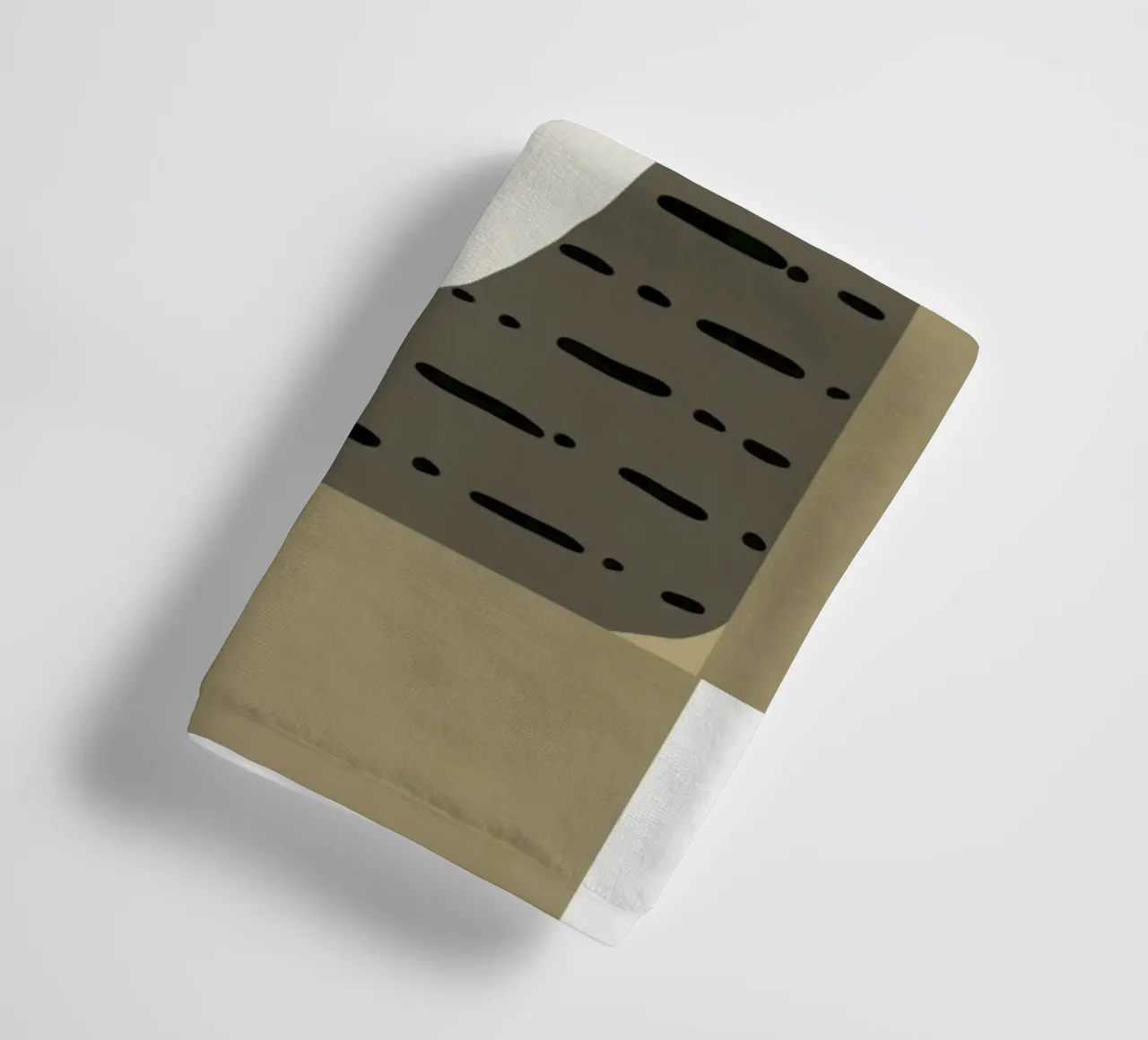 Cat in a box towel by Little Dean