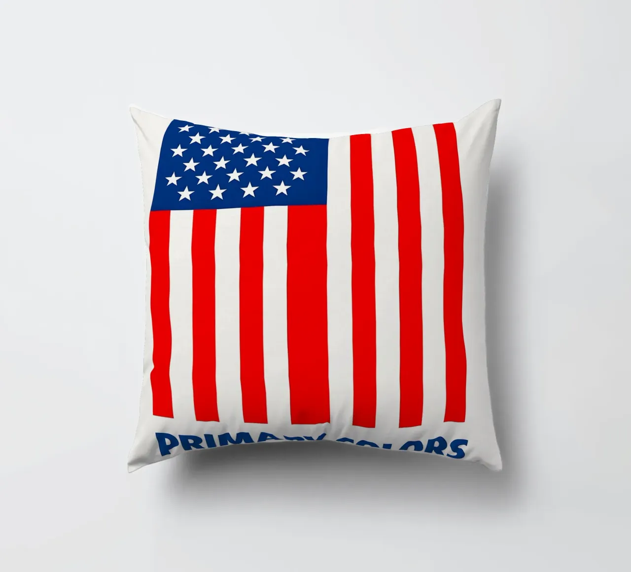 Primary Colors Print cuscino da MoviesArt