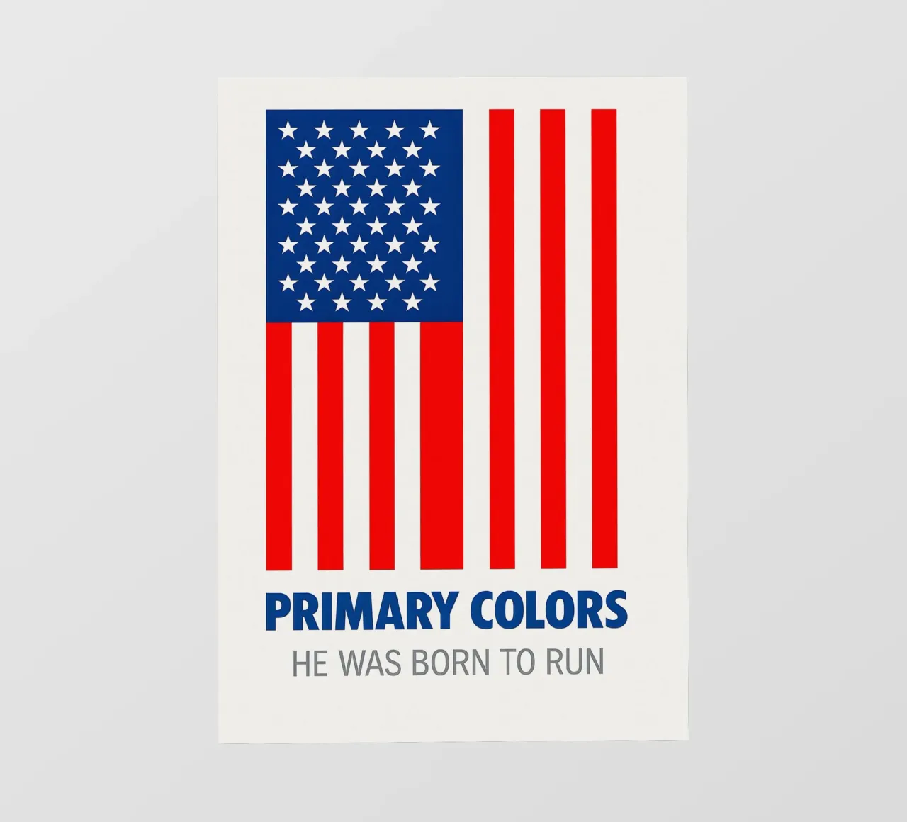 Primary Colors Print pellicola backlit da MoviesArt