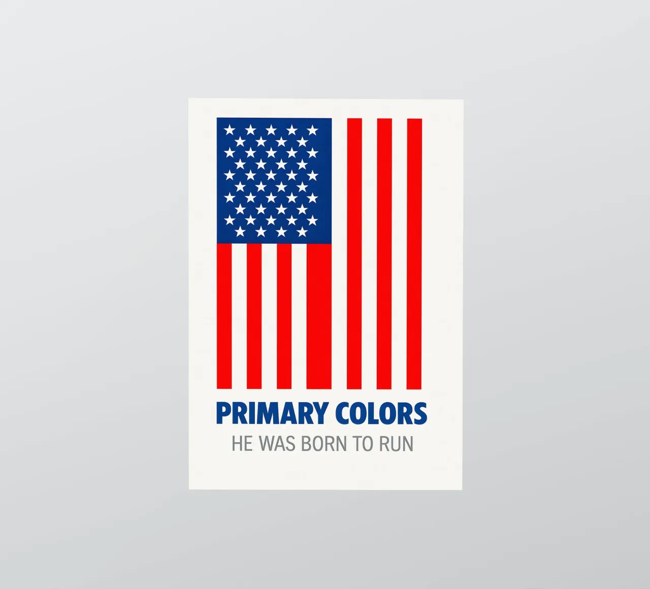 Primary Colors Print adesivo da MoviesArt