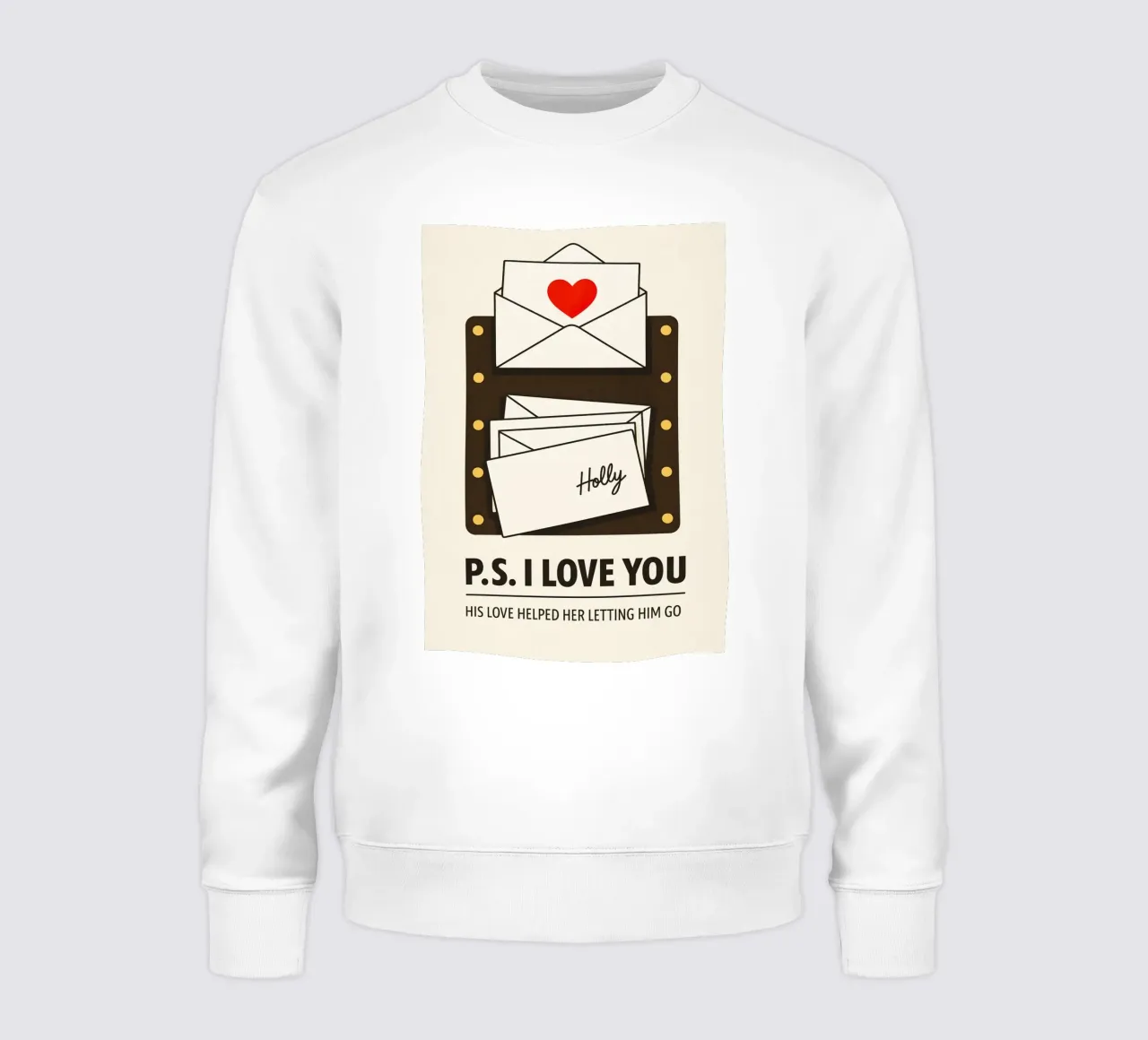 PS I Love You Print felpa da MoviesArt