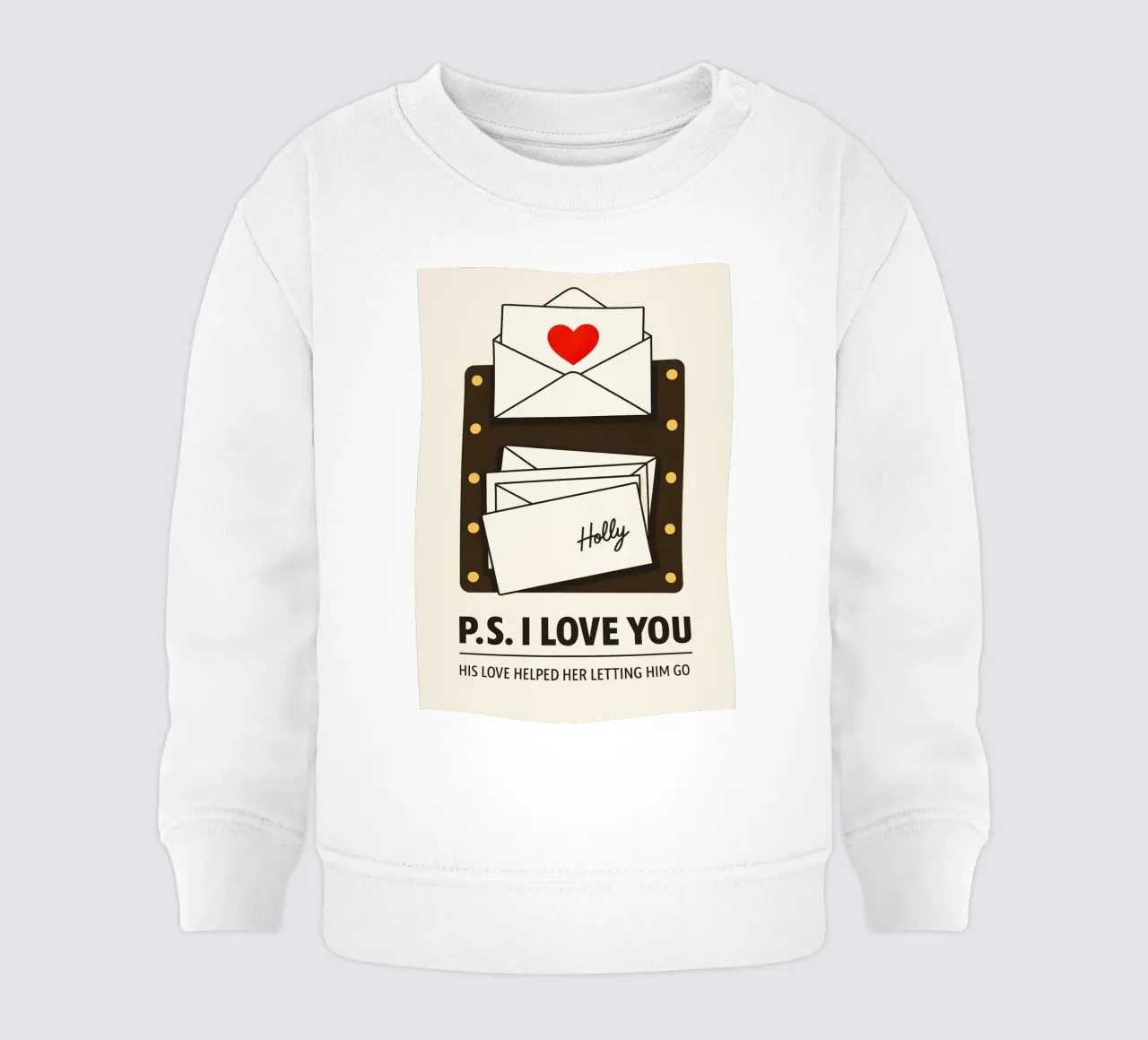 PS I Love You Print felpa neonato da MoviesArt