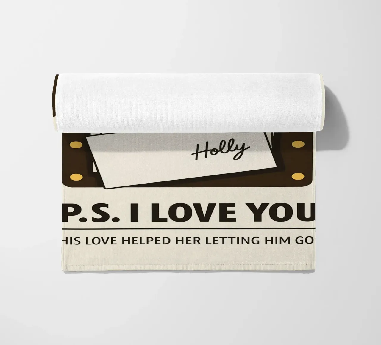 PS I Love You Print telo mare da MoviesArt