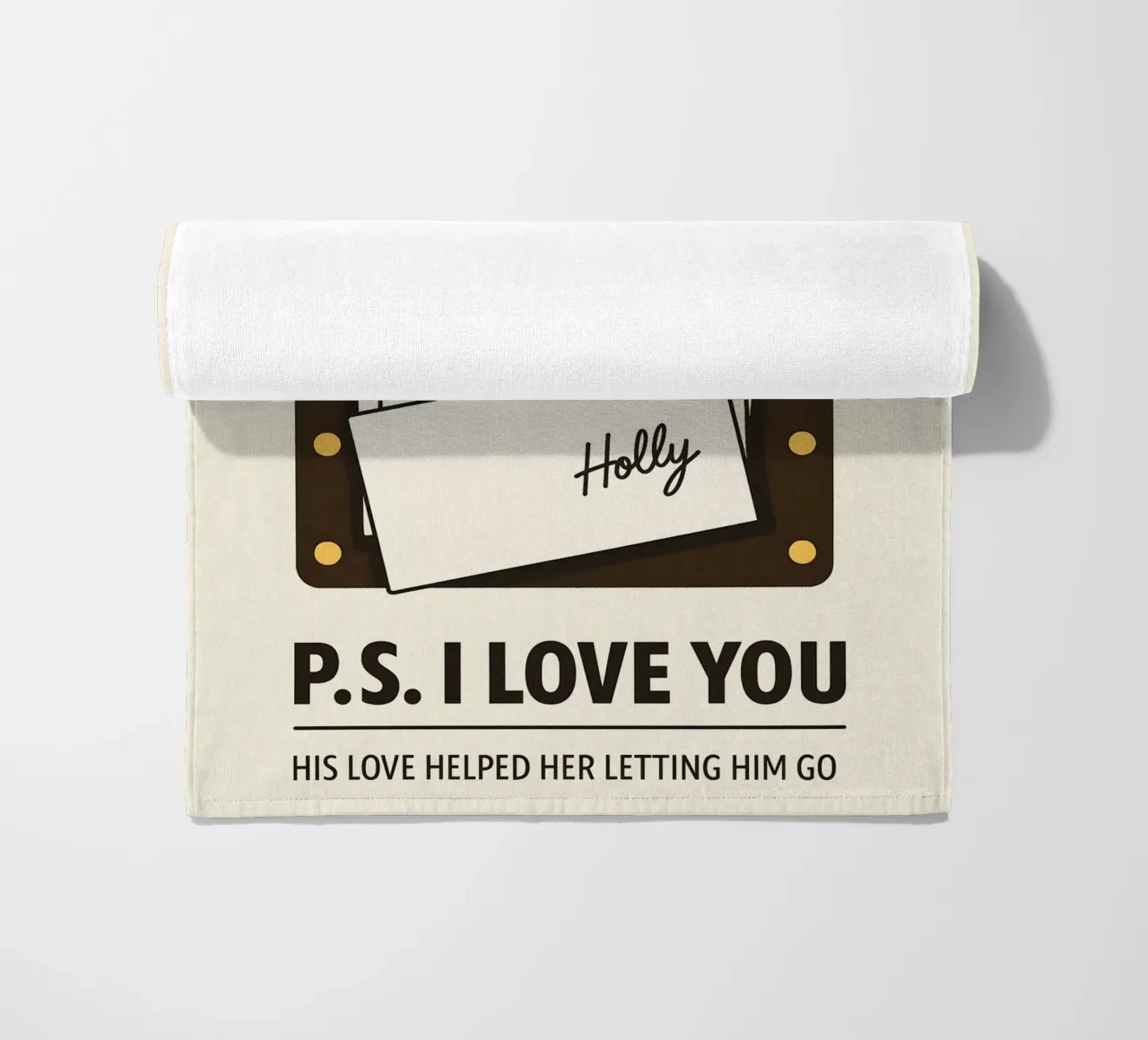 PS I Love You Print telo mare da MoviesArt