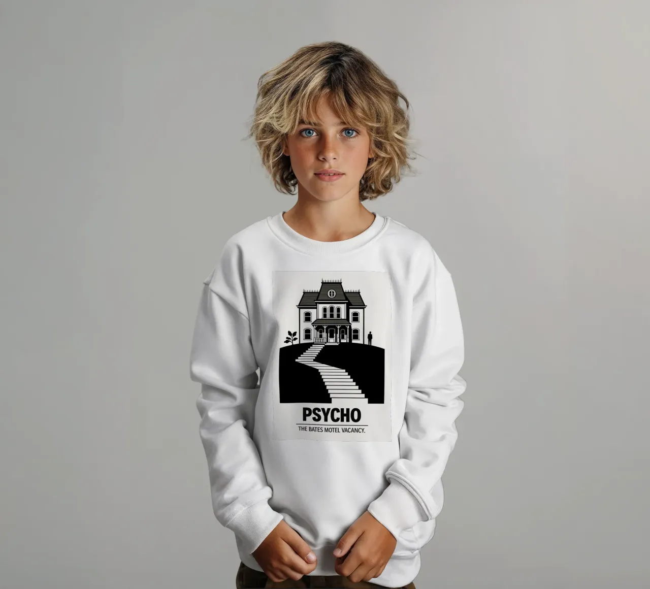 Psycho Print felpa bambino da MoviesArt