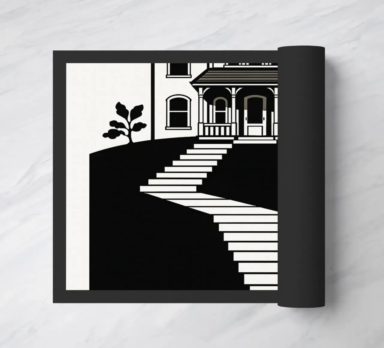 Psycho Print zerbino da MoviesArt