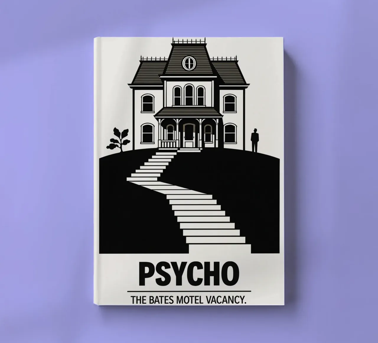 Psycho Print notebook by MoviesArt