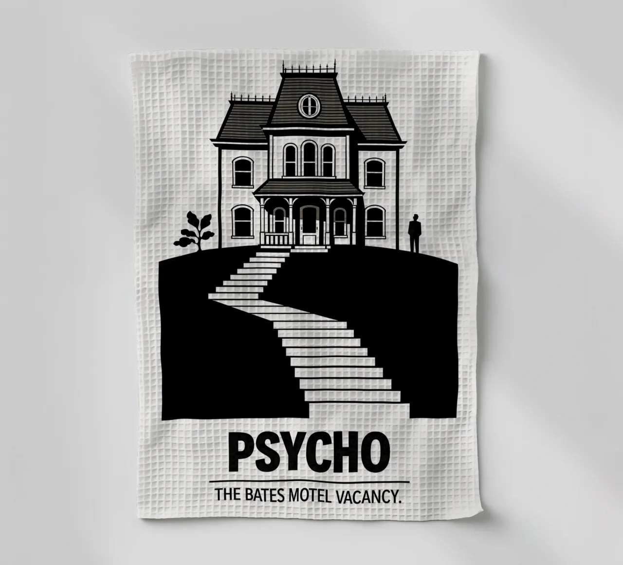 Psycho Print canovaccio da cucina da MoviesArt