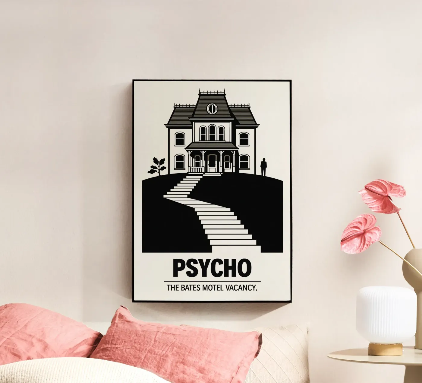 Psycho Print plexiglas de MoviesArt