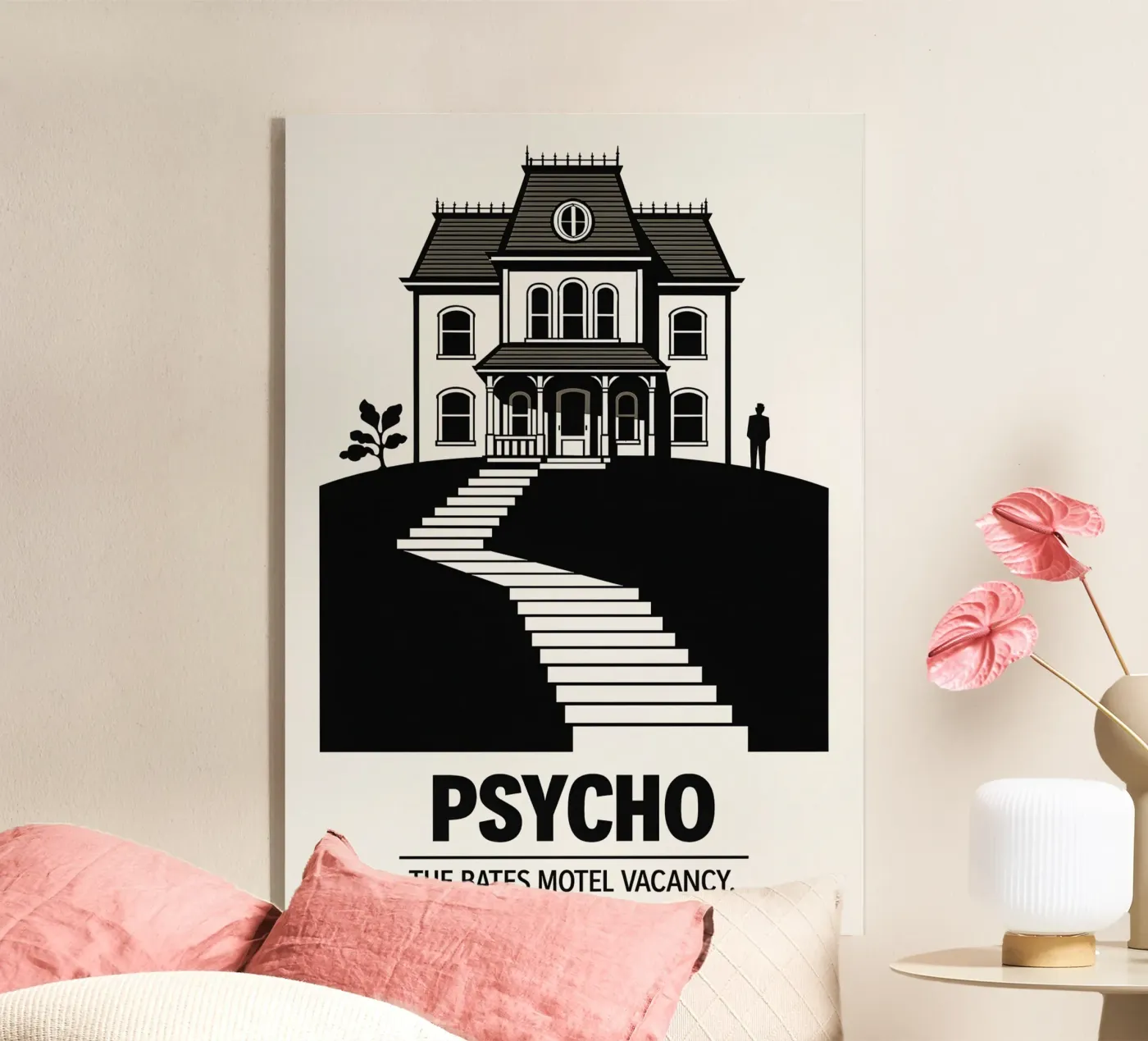 Psycho Print plexiglas de MoviesArt