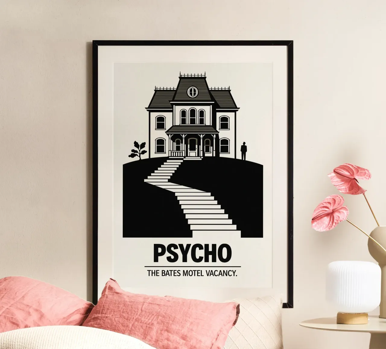 Psycho Print poster da MoviesArt