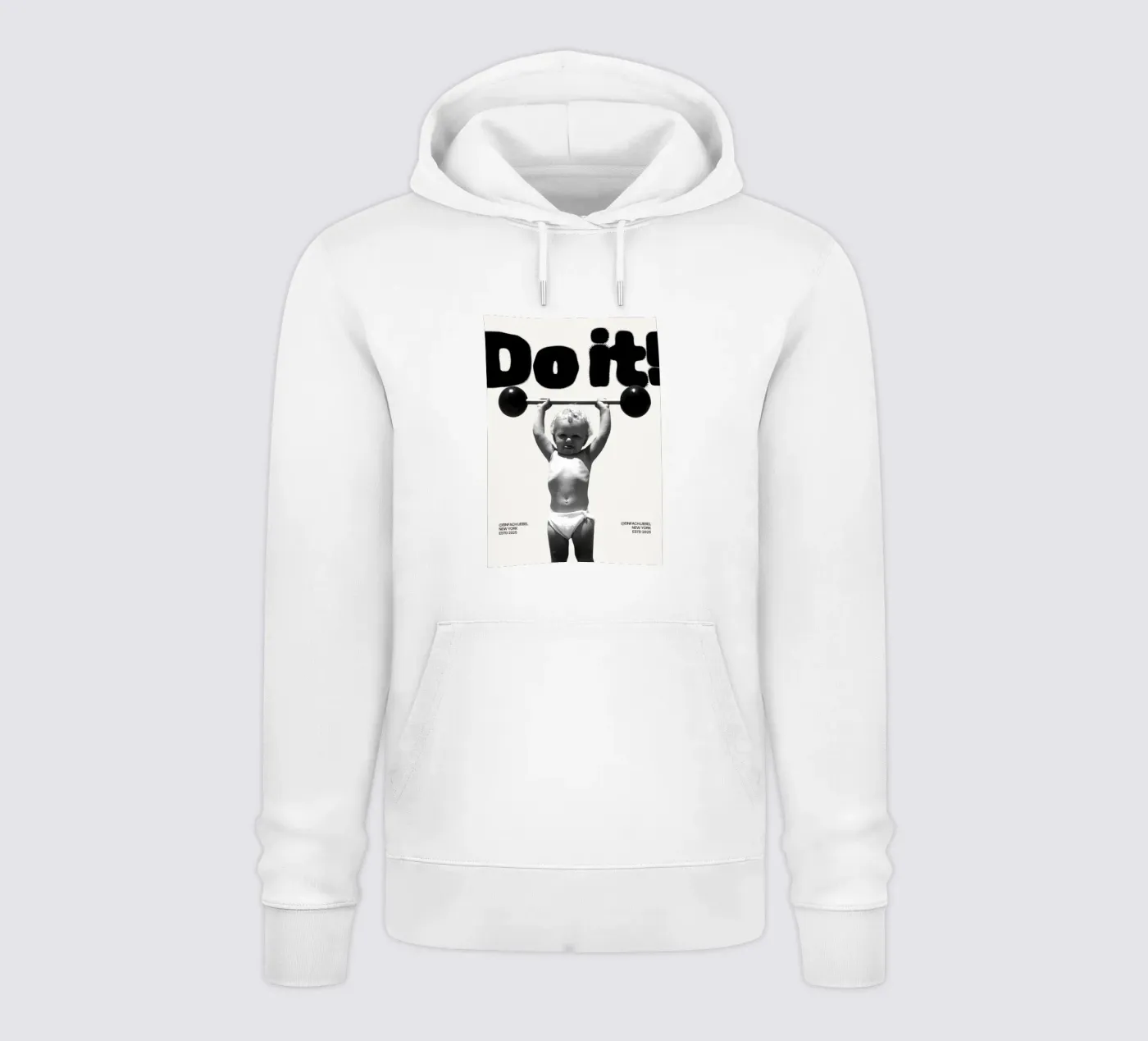 DO IT felpa con cappuccio da SMRT STUDIO