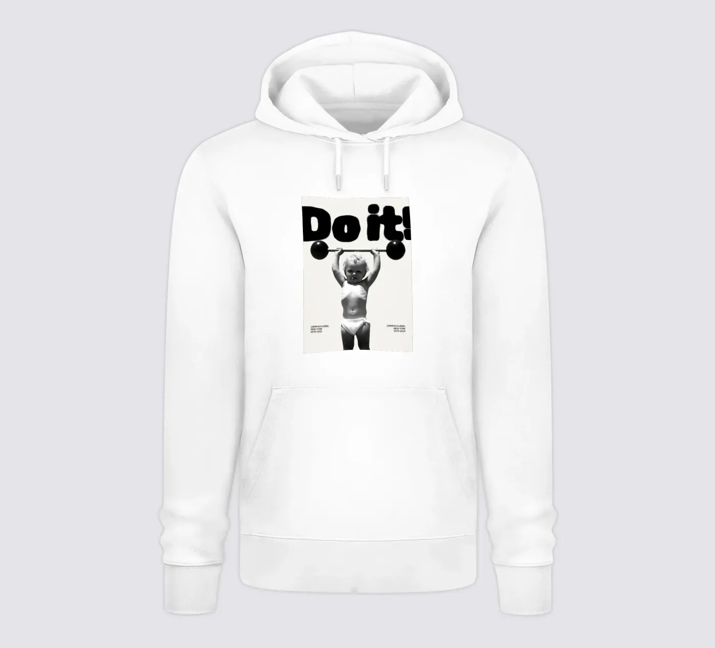 DO IT felpa con cappuccio da SMRT STUDIO