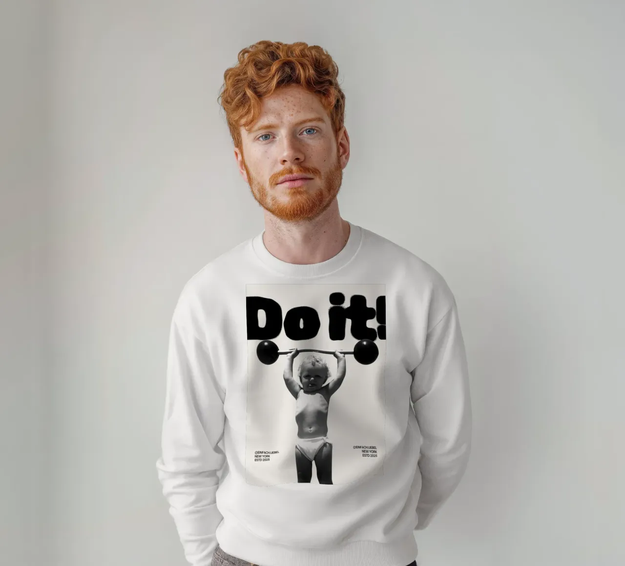 DO IT sweatshirt by Einfach Uebel