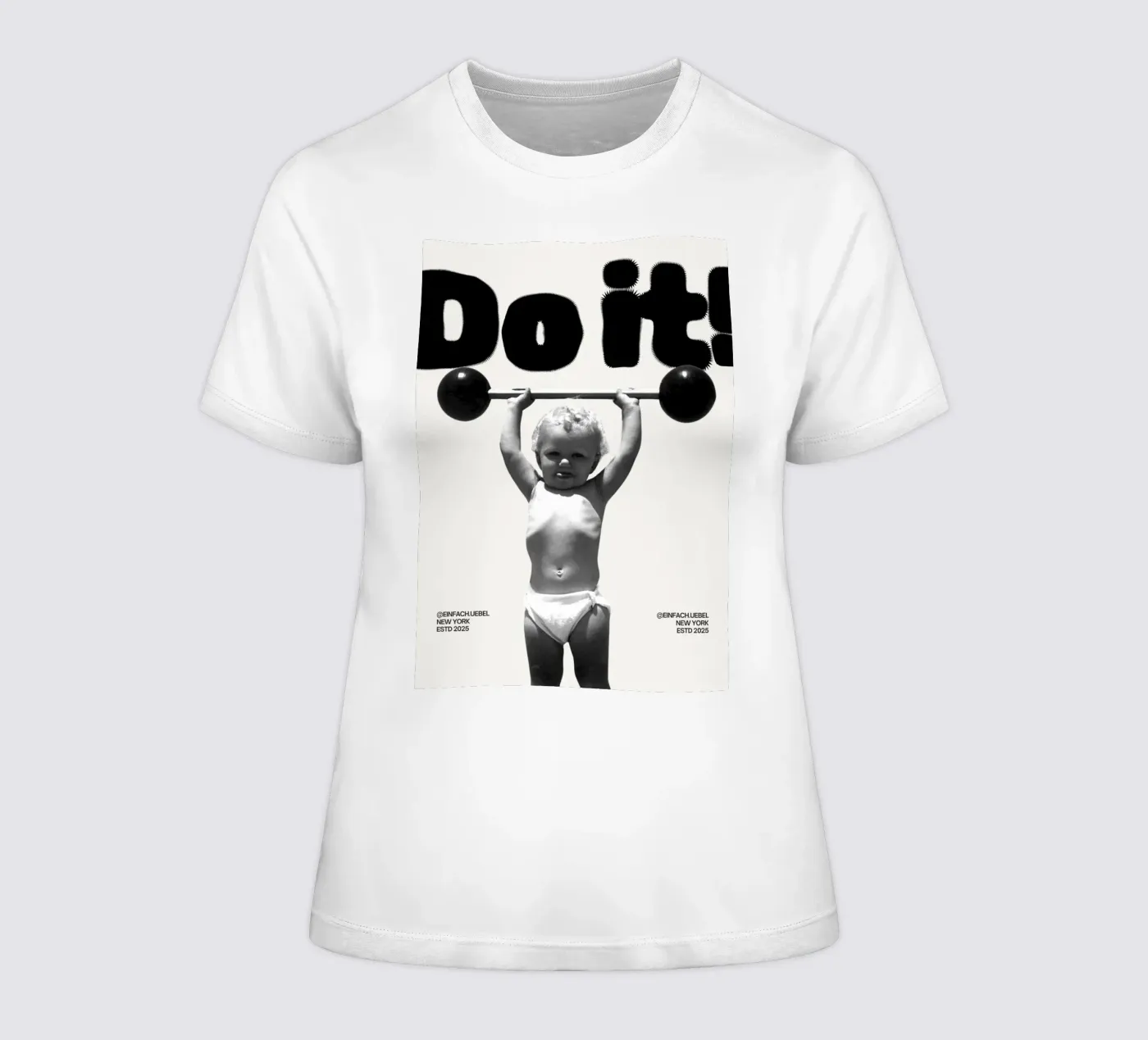 DO IT t-shirt da donna da SMRT STUDIO