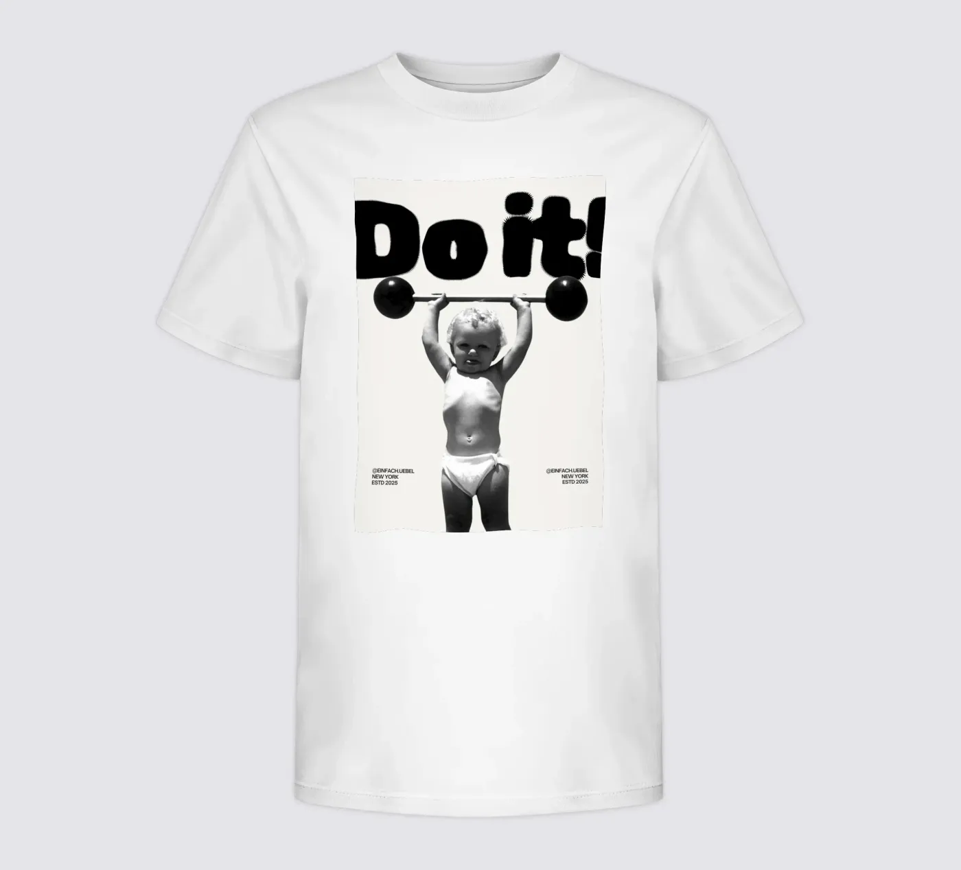 DO IT t-shirt bambini da SMRT STUDIO