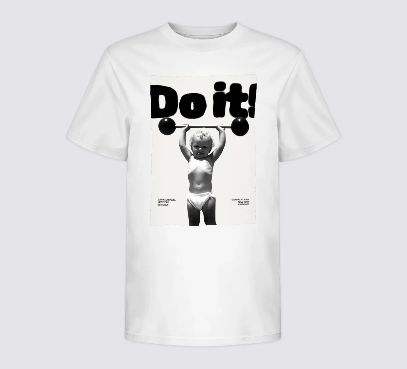 DO IT kinder t-shirt van SMRT STUDIO