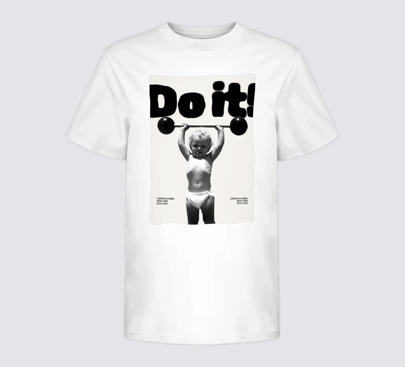 DO IT t-shirt bambini da SMRT STUDIO