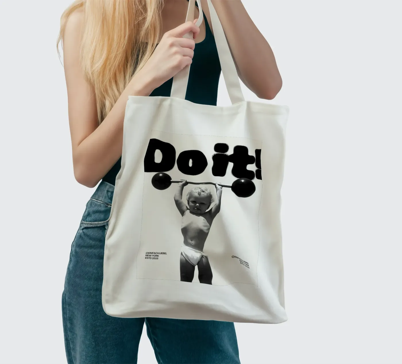 DO IT tote bag by SMRT STUDIO