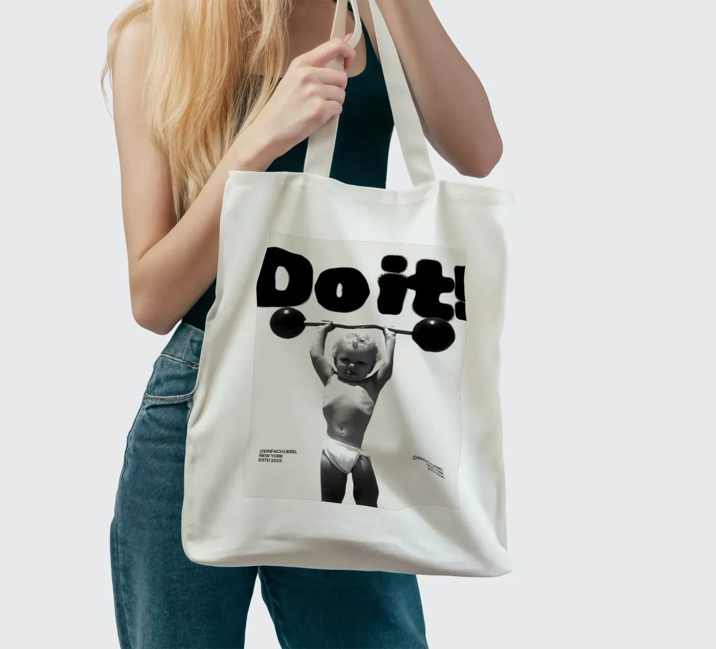 DO IT tote bag by SMRT STUDIO