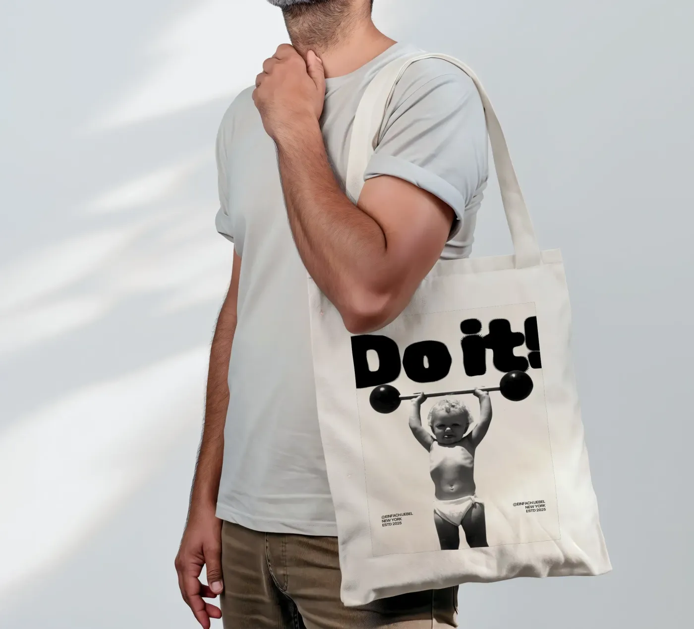 DO IT tote bag by SMRT STUDIO