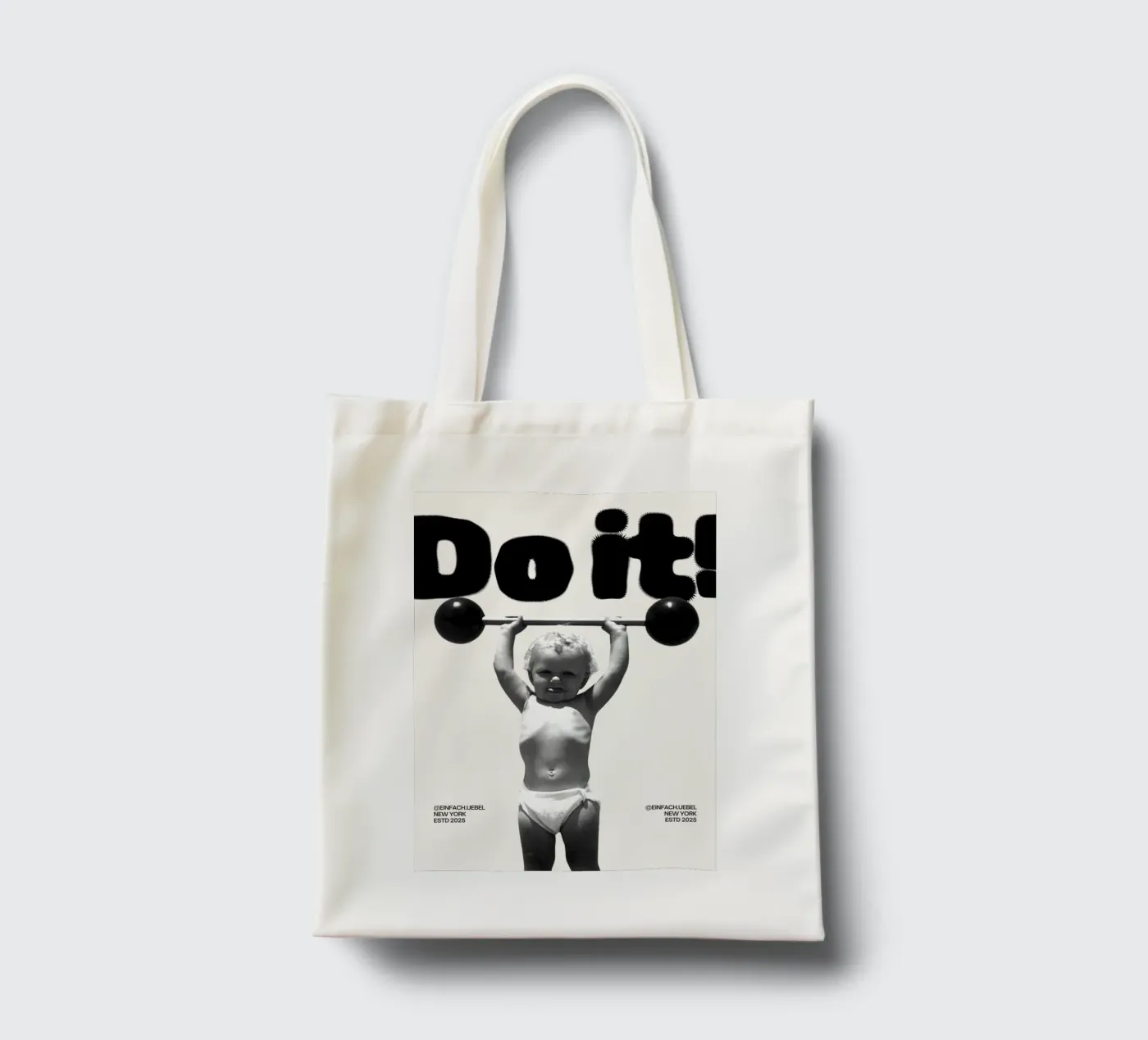 DO IT tote bag by SMRT STUDIO