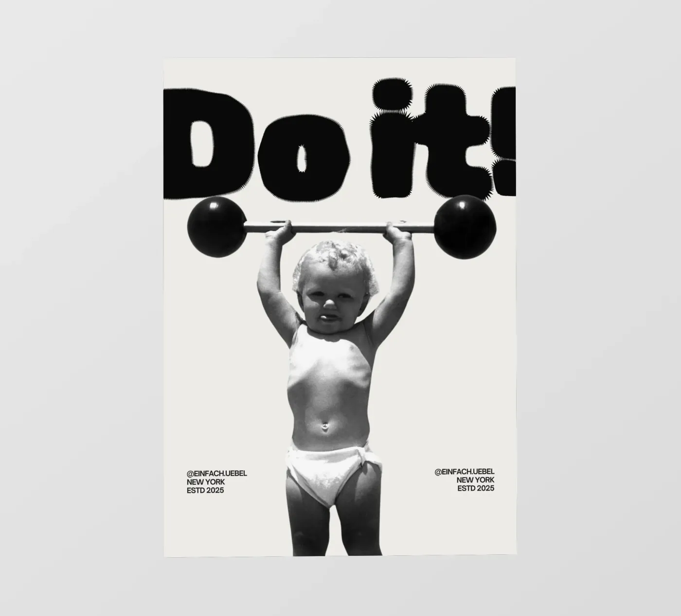 DO IT backlit folie van SMRT STUDIO