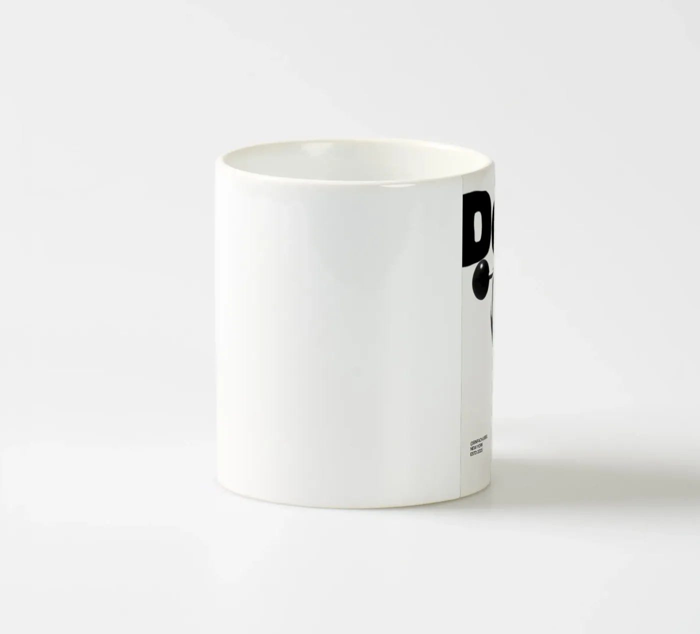 DO IT ceramic mug by SMRT STUDIO