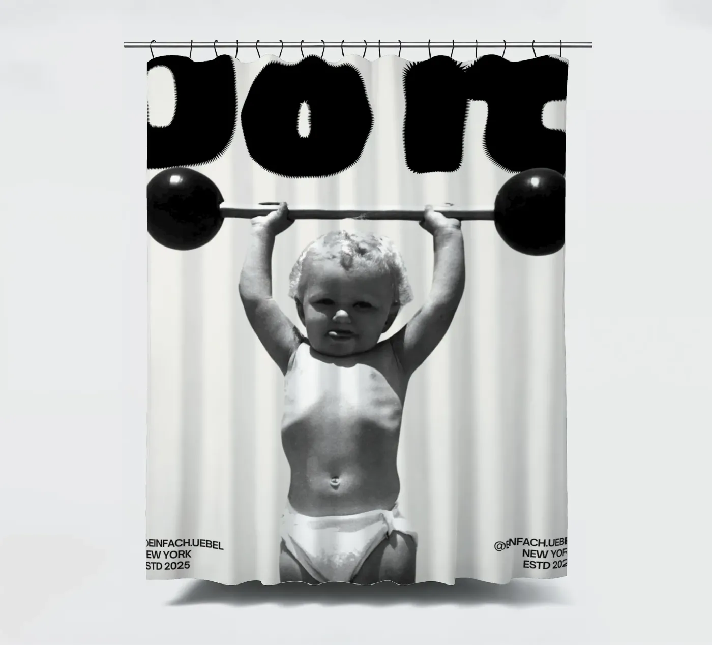 DO IT Duschvorhang von SMRT STUDIO