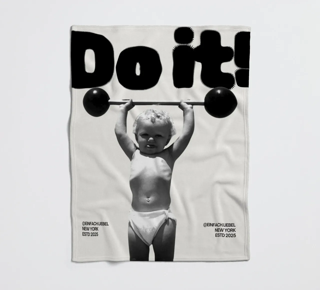 DO IT Fleecedecke von Einfach Uebel