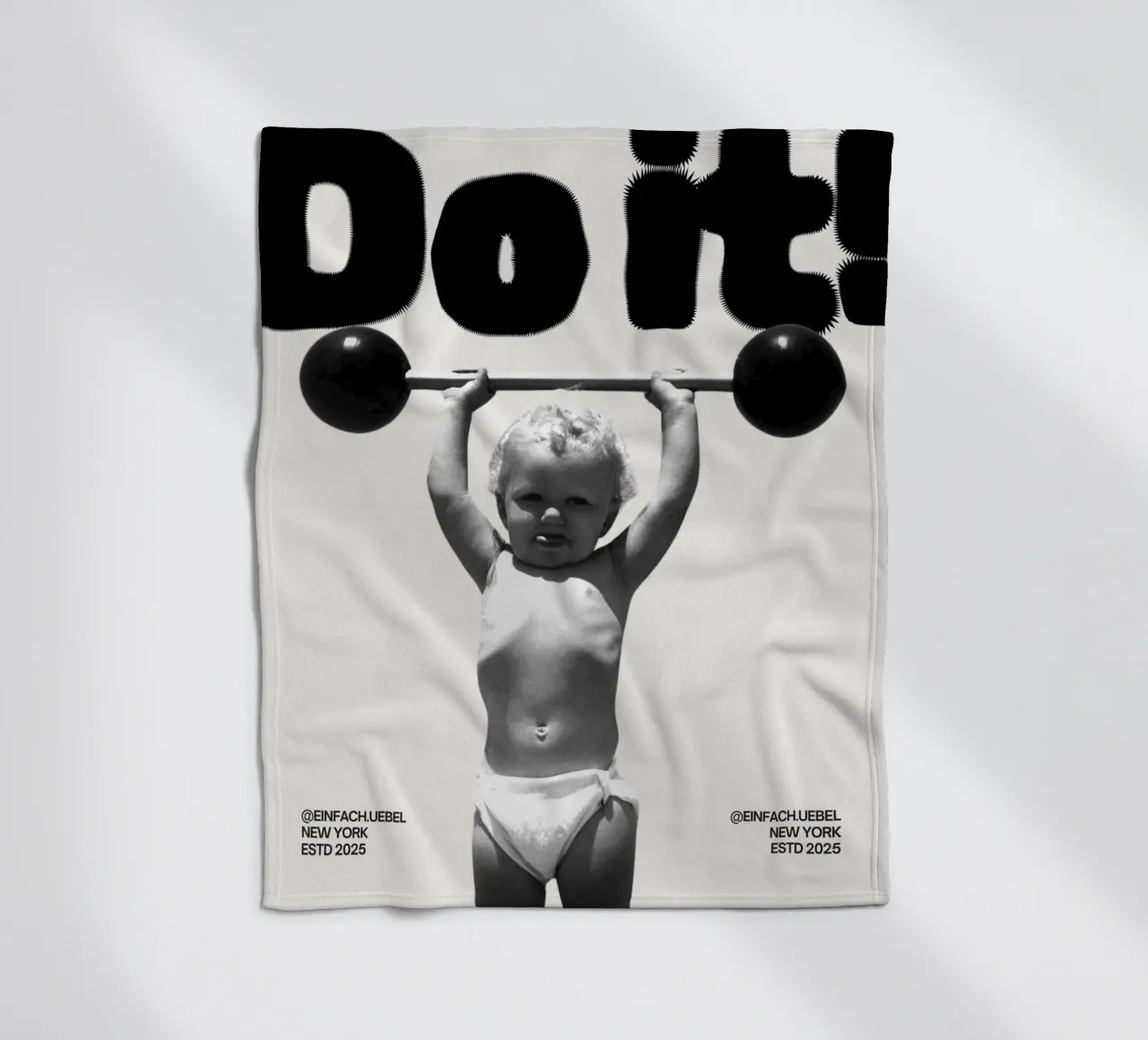 DO IT Fleecedecke von Einfach Uebel