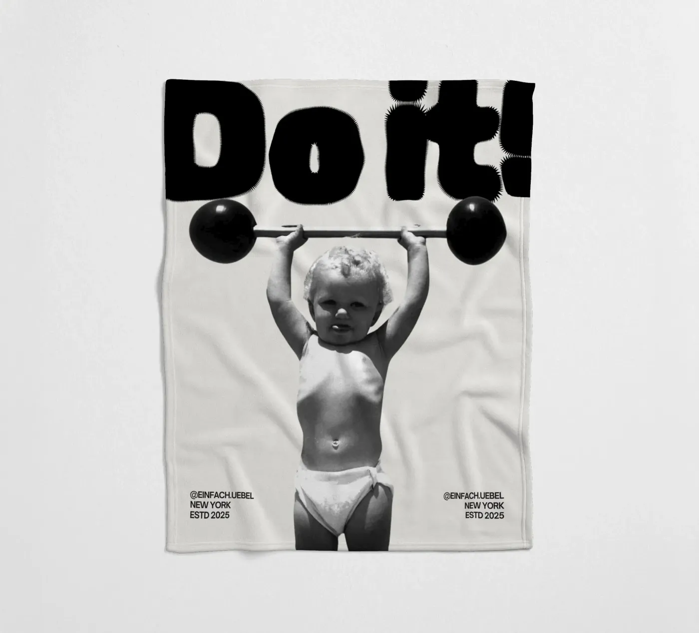 DO IT Fleecedecke von SMRT STUDIO