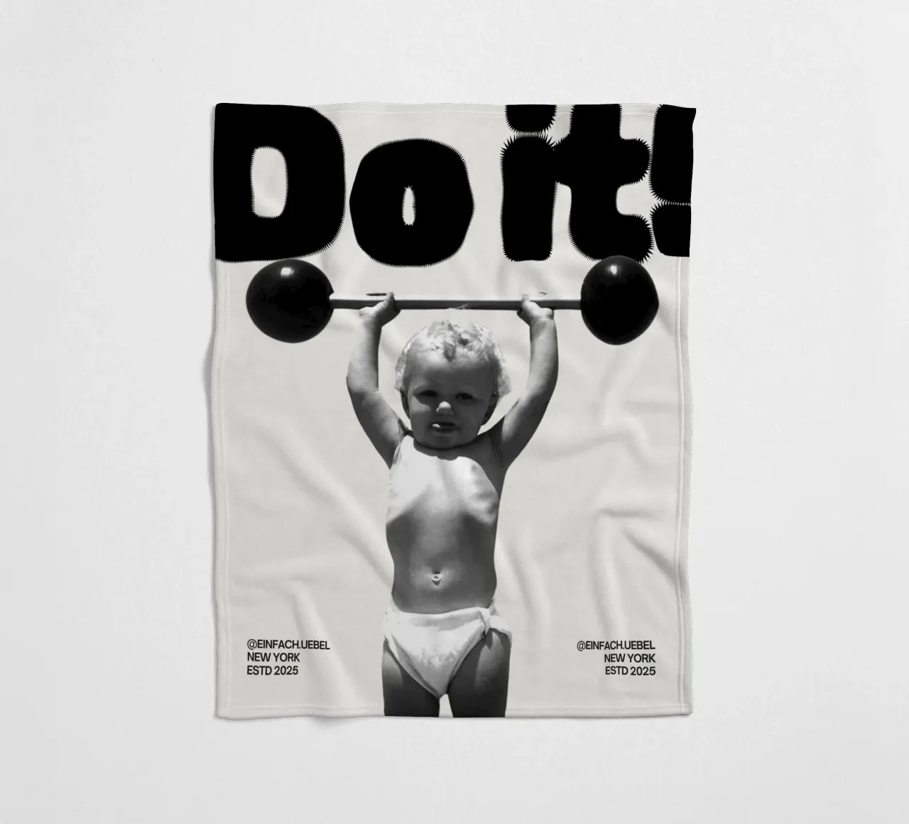 DO IT Fleecedecke von Einfach Uebel