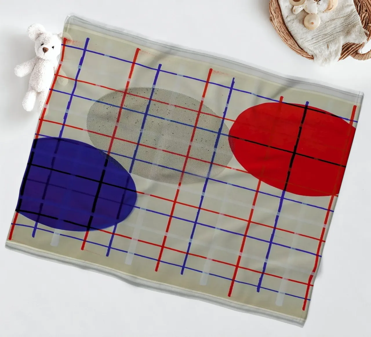 Interdependence 12 fleecedeken van Joachim Høst