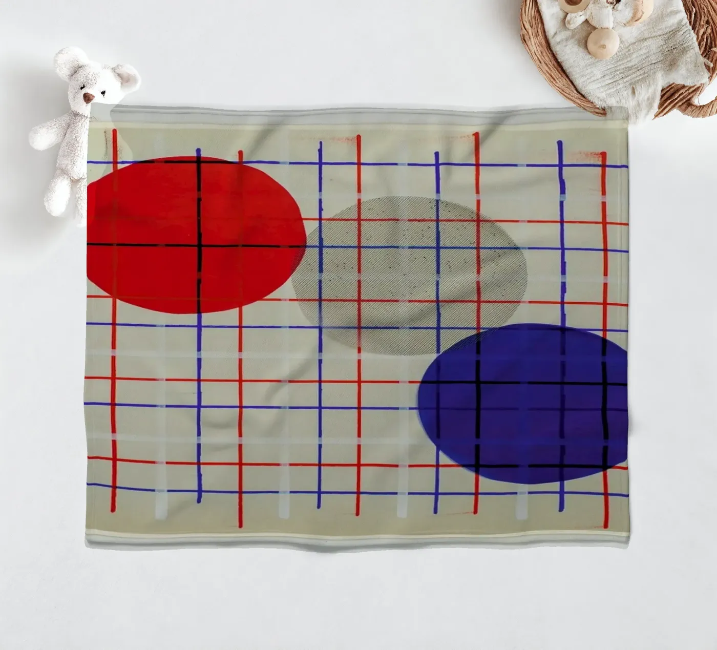 Interdependence 12 fleecedeken van Joachim Høst