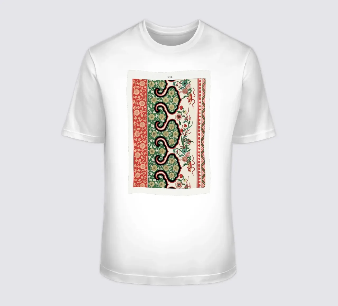 Owen Jones Chinese Botanical Design - Mughal Inspired Patter t-shirt by ClubArt