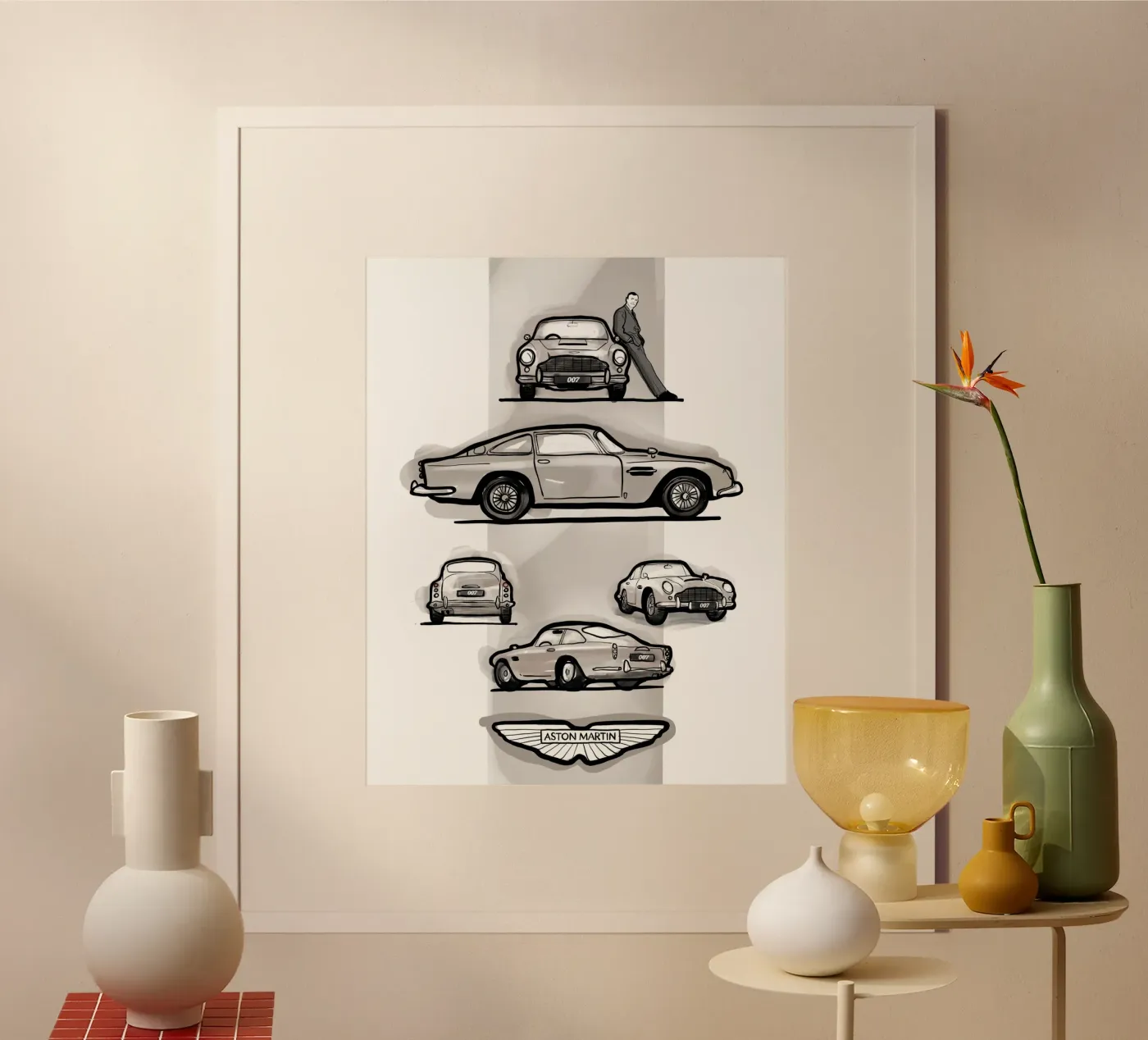 007 Car poster da GrayPixel