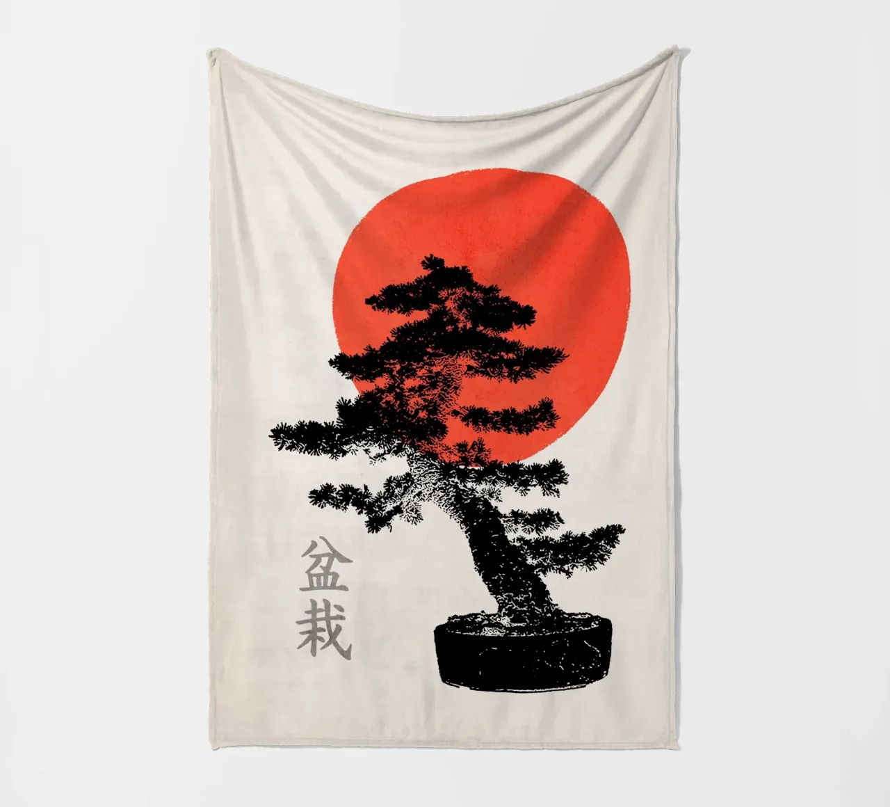 Bonsai Tree no. 2 coperta in pile da apoloprints