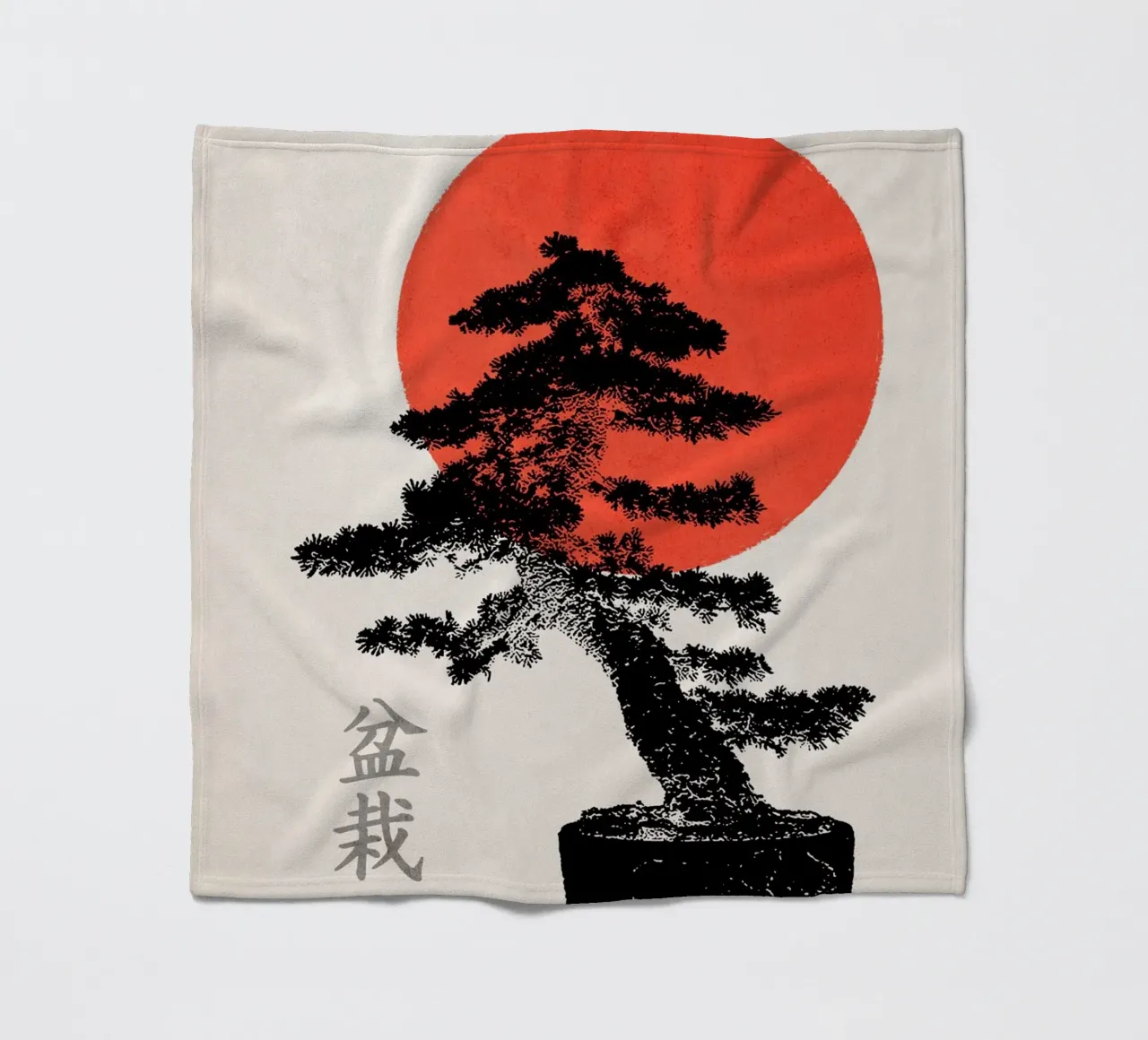 Bonsai Tree no. 2 coperta in pile da apoloprints