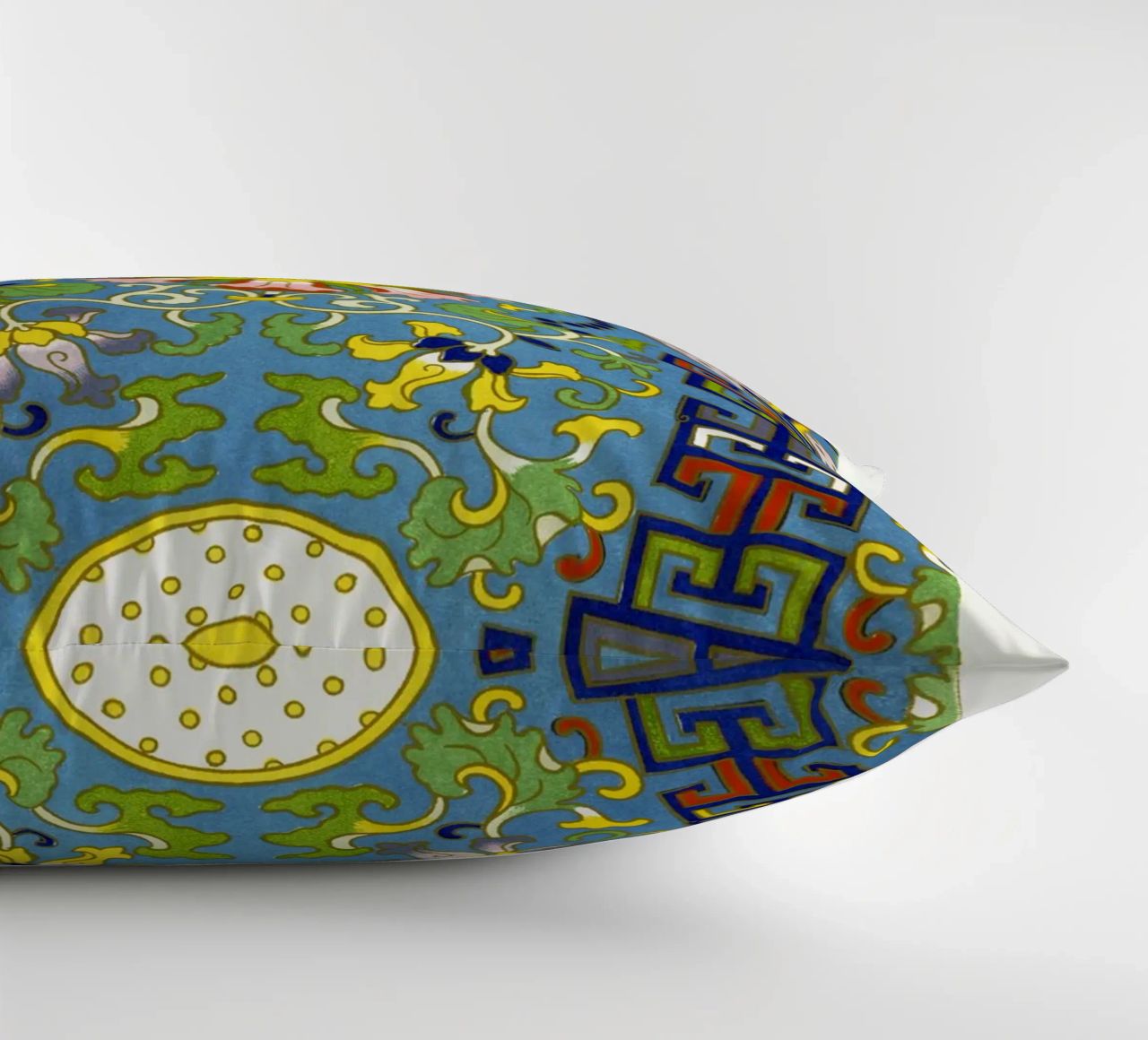 Owen Jones - Ornement chinois ancien avec deux disques coussin de ClubArt