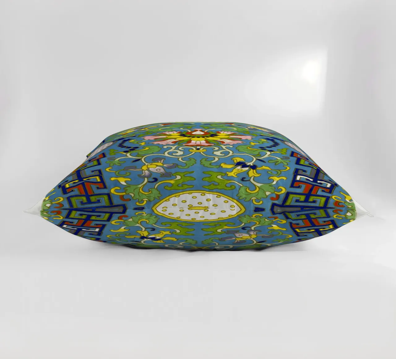 Owen Jones - Ancient Chinese Ornament with Bi Discs decorative cushion by ClubArt