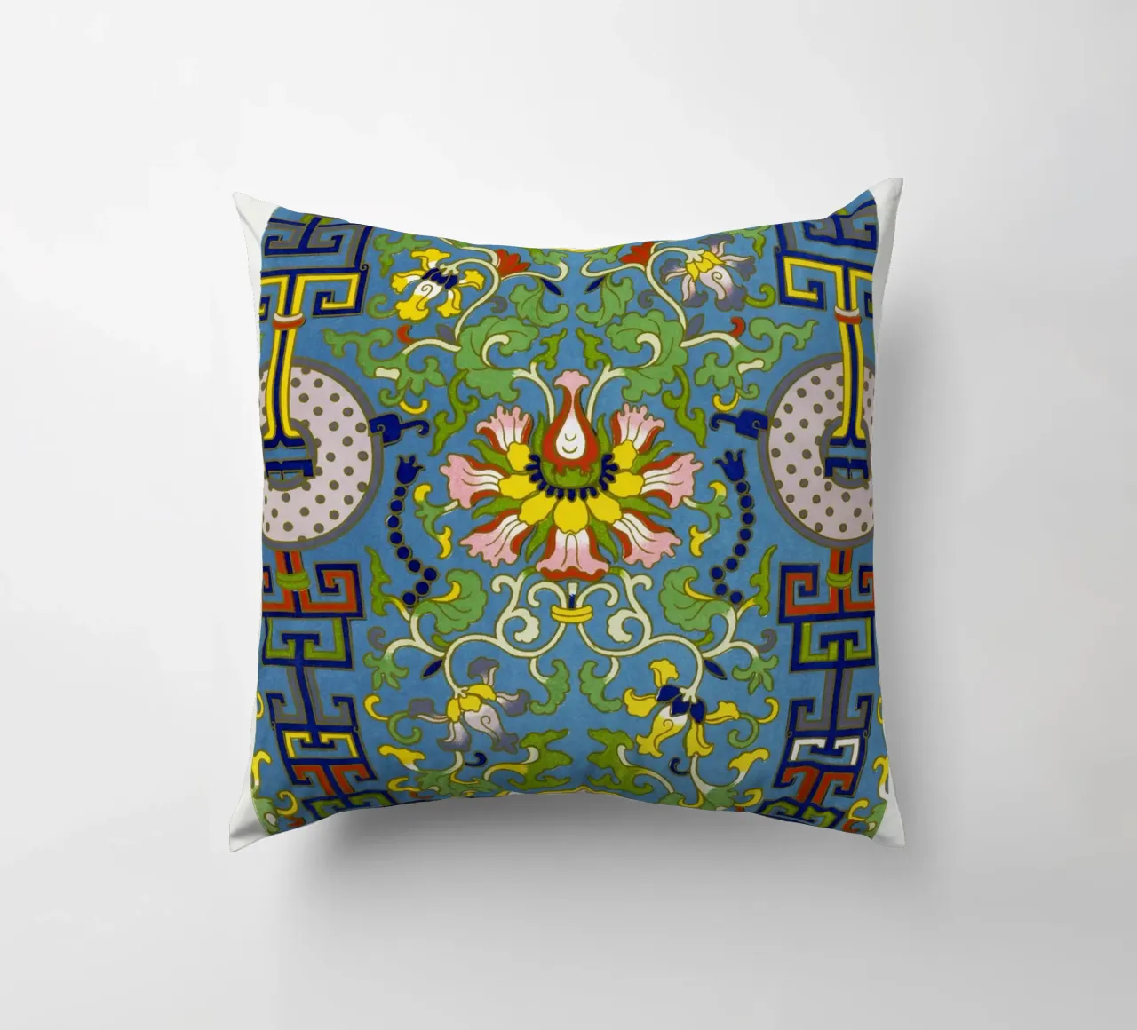 Owen Jones - Antico ornamento cinese con dischi Bi cuscino da ClubArt