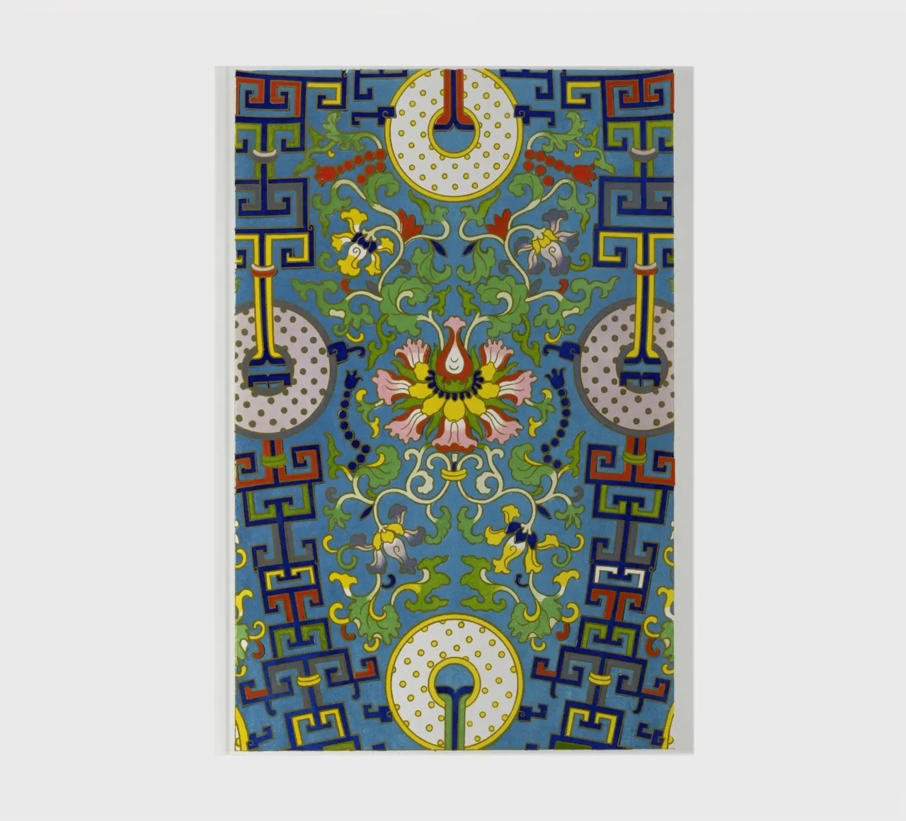 Owen Jones - Altes chinesisches Ornament mit Bi-Scheiben Notizbuch von ClubArt