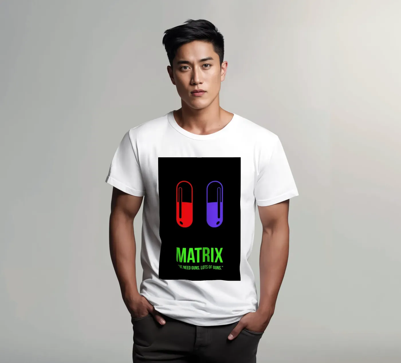 Matrix t-shirt da Naxart